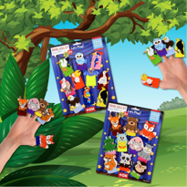 Ada Detox 2 Set - 20 Parça Tox Orman Ve Uçan Hayvanlar Parmak Kukla T218 T2