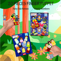 Ada Detox 2 Set - 20 Parça Tox Masal Kahramanlari Ve Aile Bireyleri Parmak Ada Detox 2 Set - 20 Parça Tox Masal Kahramanlari Ve Aile Bireyleri Parmak