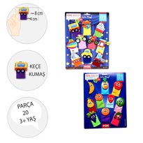 Ada Detox 2 Set - 20 Parça Tox Taşitlar Ve Meyveler Parmak Kukla T105 T181 Ada Detox 2 Set - 20 Parça Tox Taşitlar Ve Meyveler Parmak Kukla T105 T181