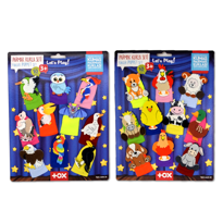 2 Set - 20 Parça Tox Çiftlik ve Uçan Hayvanlar Parmak Kukla T220 