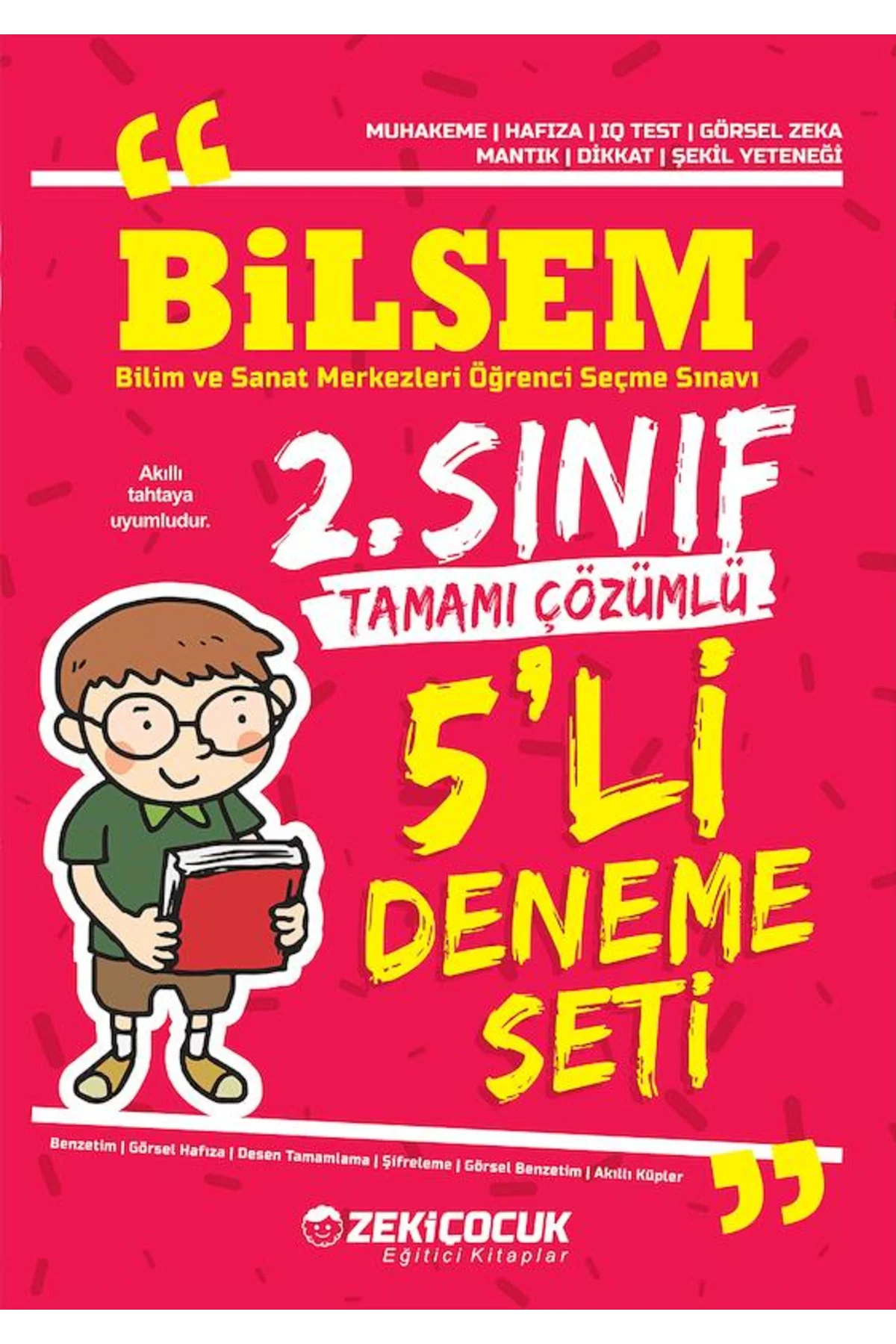 2. Sınıf Bilsem Deneme 5 li Fasikül Tamamı Çözümlü Zeki Çocuk Yayınları