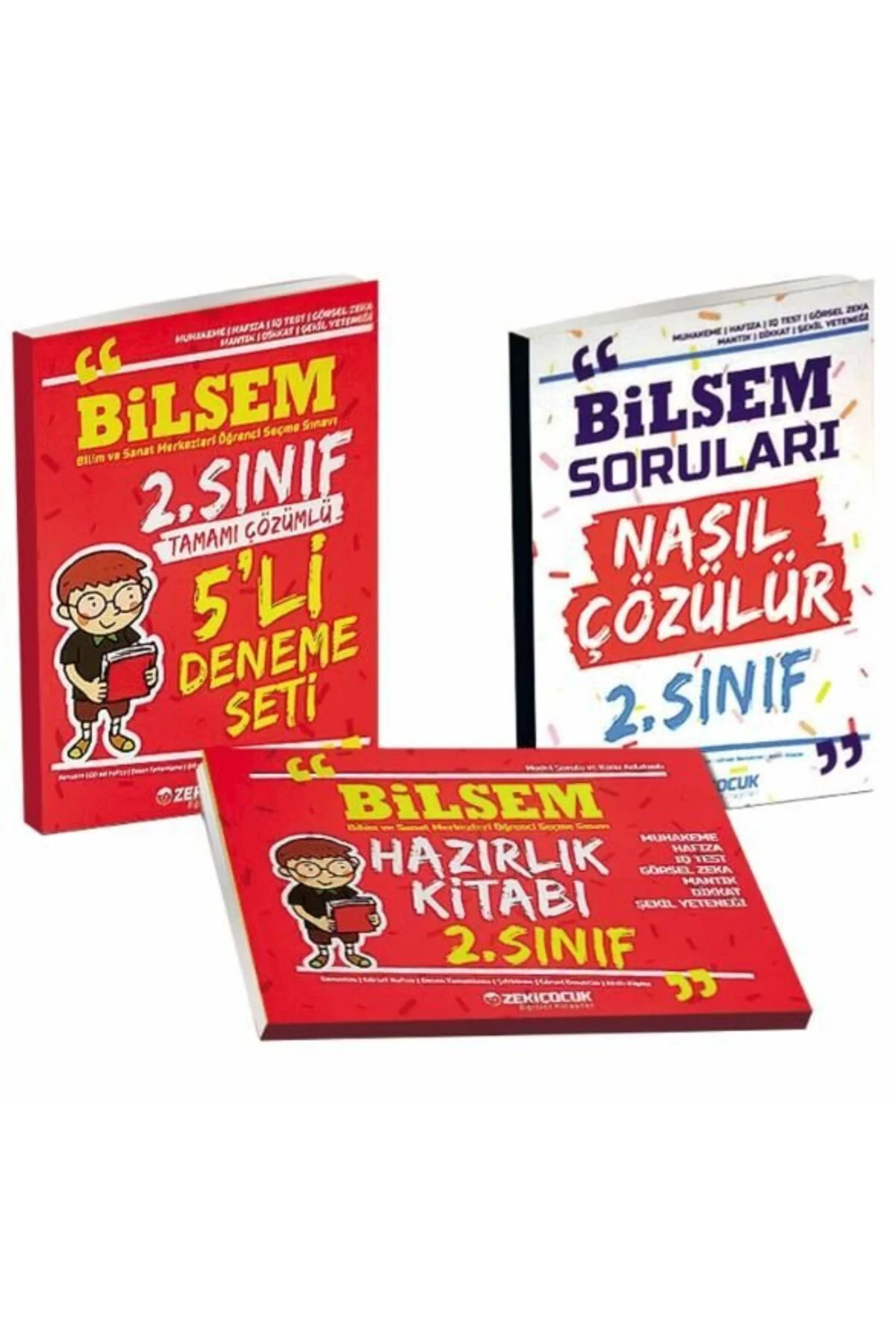 2. Sınıf BİLSEM Hazırlık Seti Zeki Çocuk Yayınları