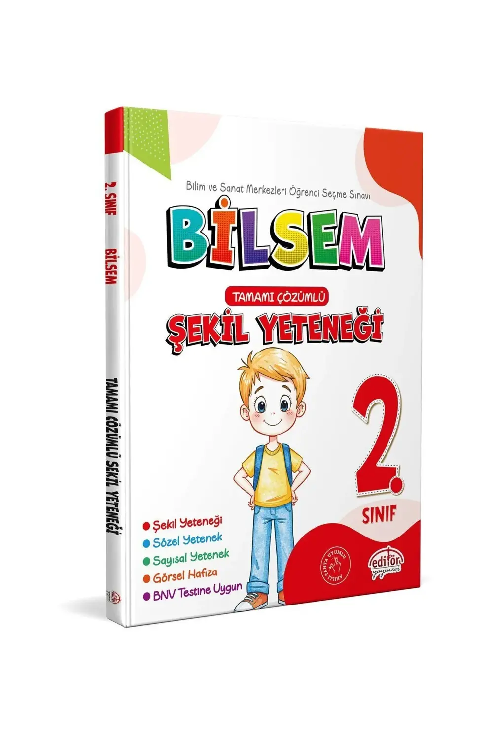 2. Sınıf Bilsem Şekil Yeteneği Tamamı Çözümlü Editör Yayınevi