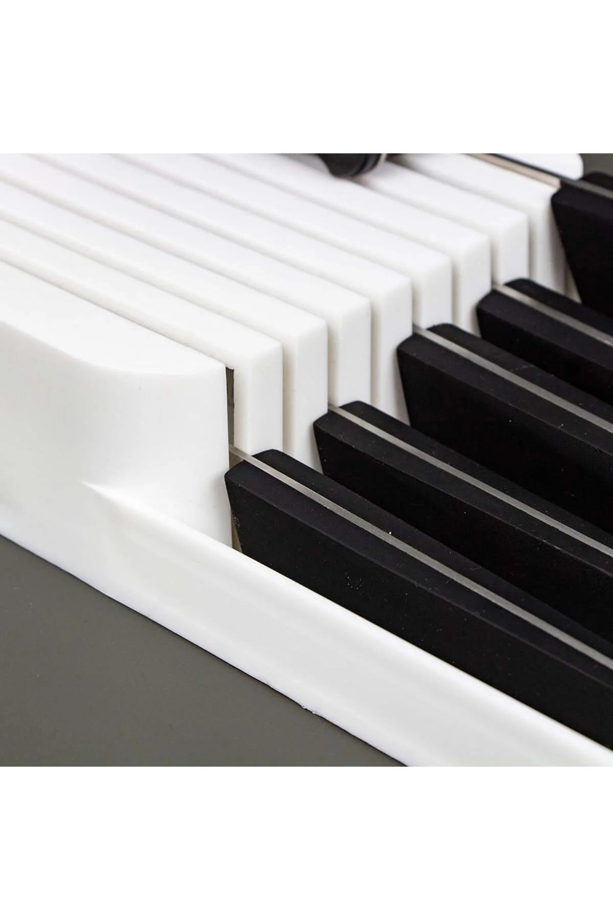 2 Sıralı Beyaz Bıçaklık, Dolap İçi Tezgah Üstü Bıçak Düzenleyici,