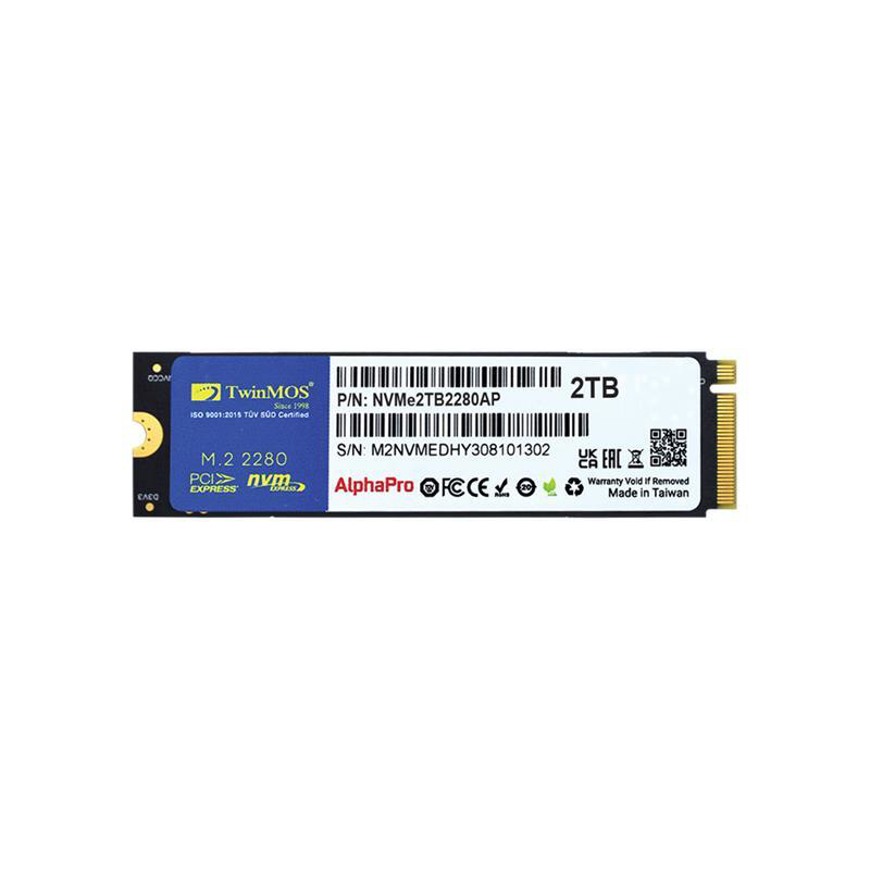 Twinmos 2 Tb  M.2 Pcie Nvme 3600/3250 Nvme2tb2280ap