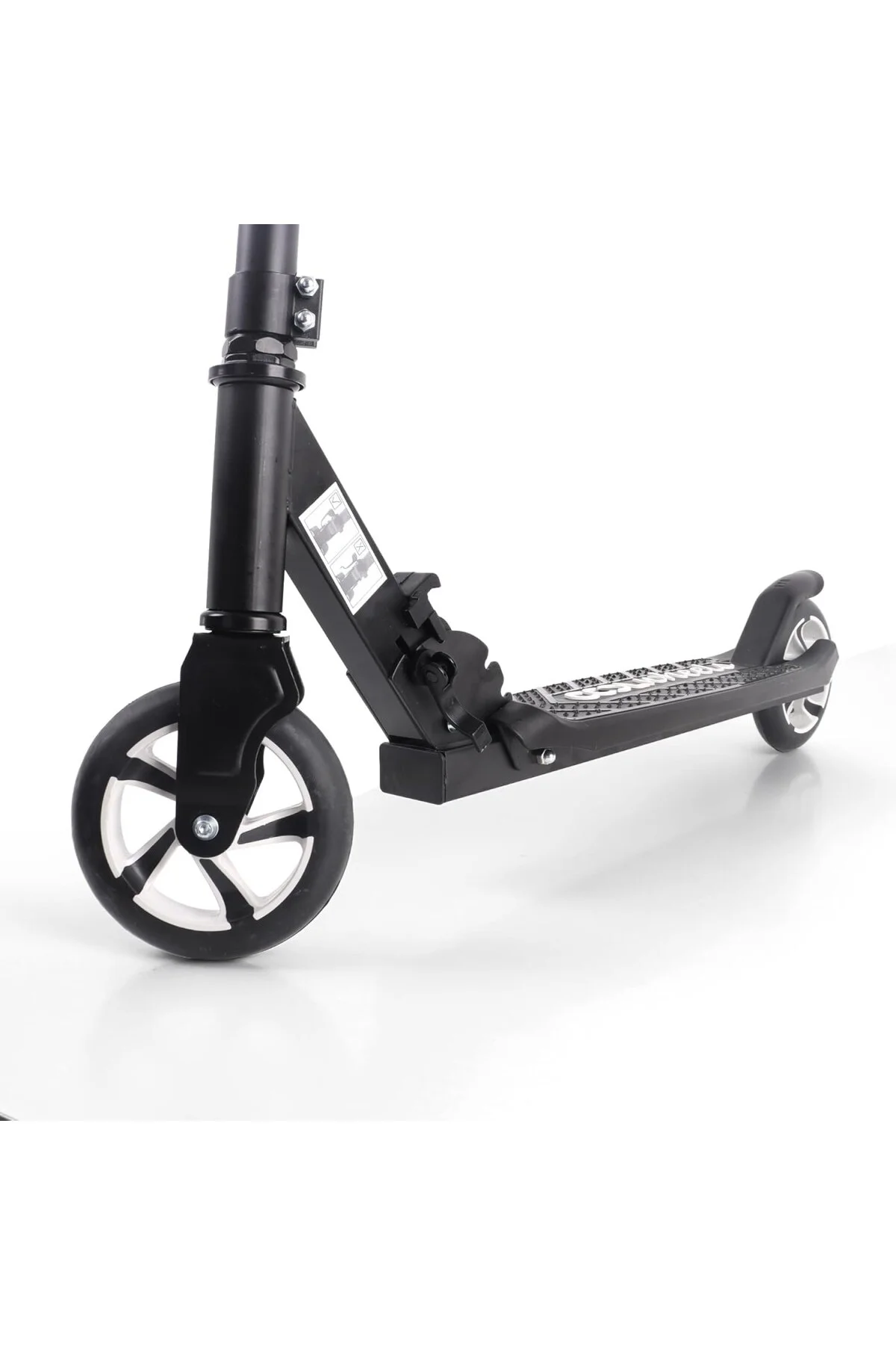 2 Tekerlekli Katlanabilir Scooter Gri