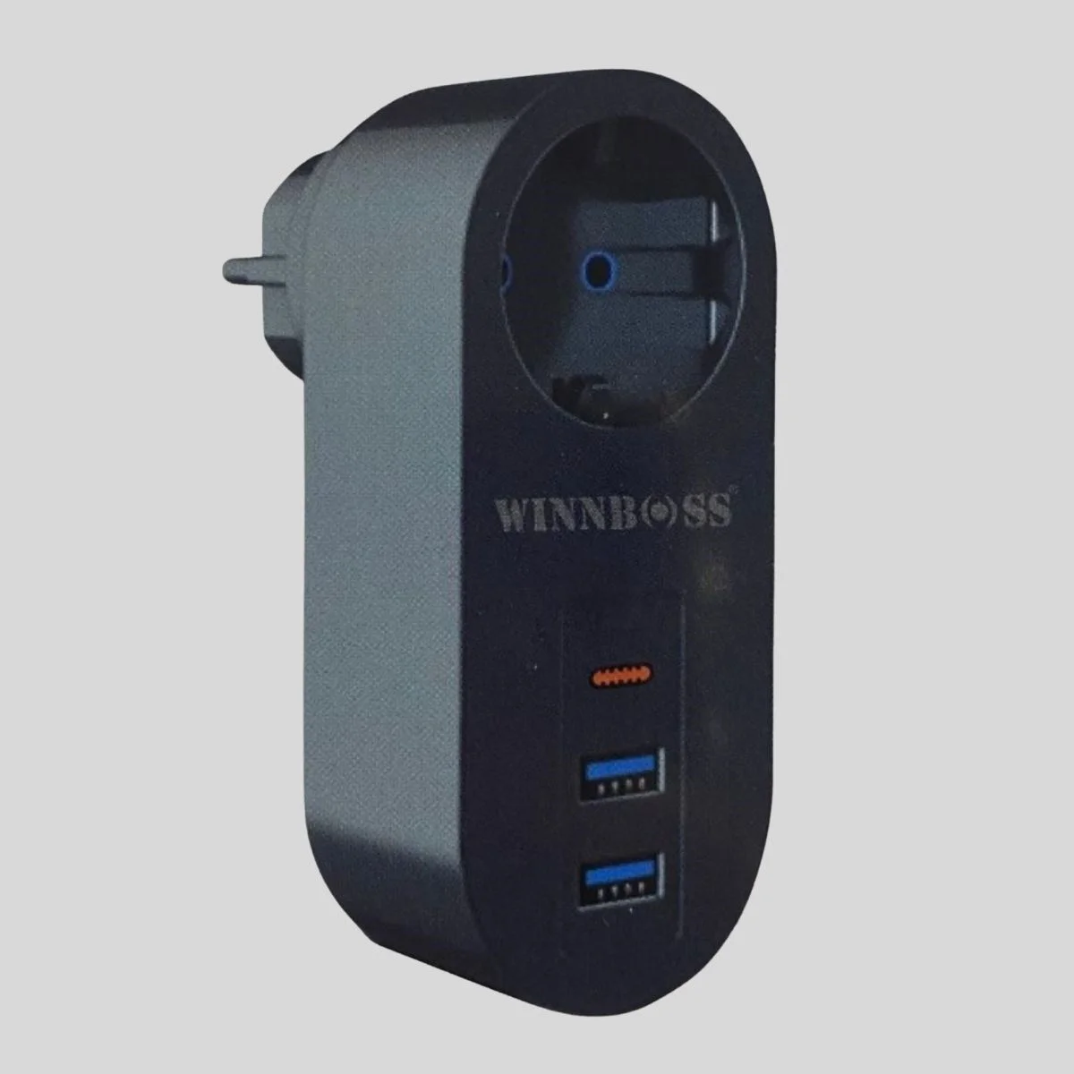 2 USB,1 TYPE-C Girişli 1'li Çocuk Korumalı,Isıya Karşı Dayanıklı 2500Watt Termal Akım Korumalı Priz