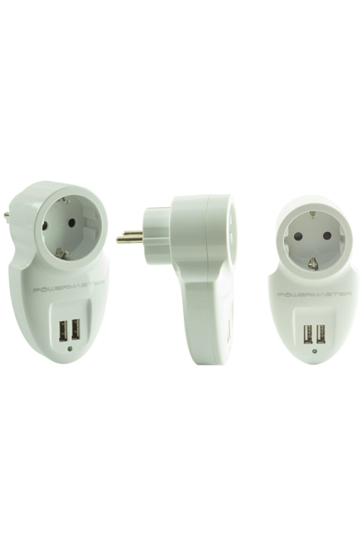 2 Usb'li Tekli Termal Akım Korumalı Priz 4911