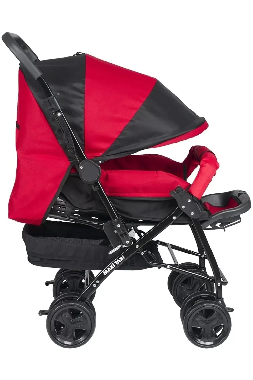 2 Way Çift Yönlü Bebek Arabası / Kırmızı