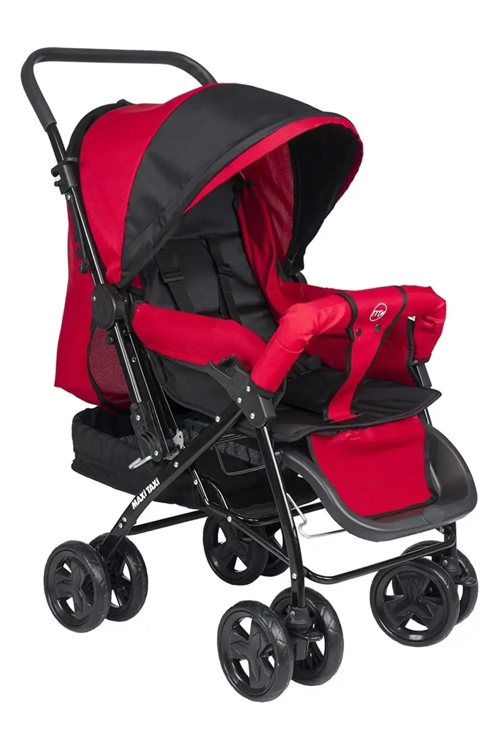2 Way Çift Yönlü Bebek Arabası / Kırmızı