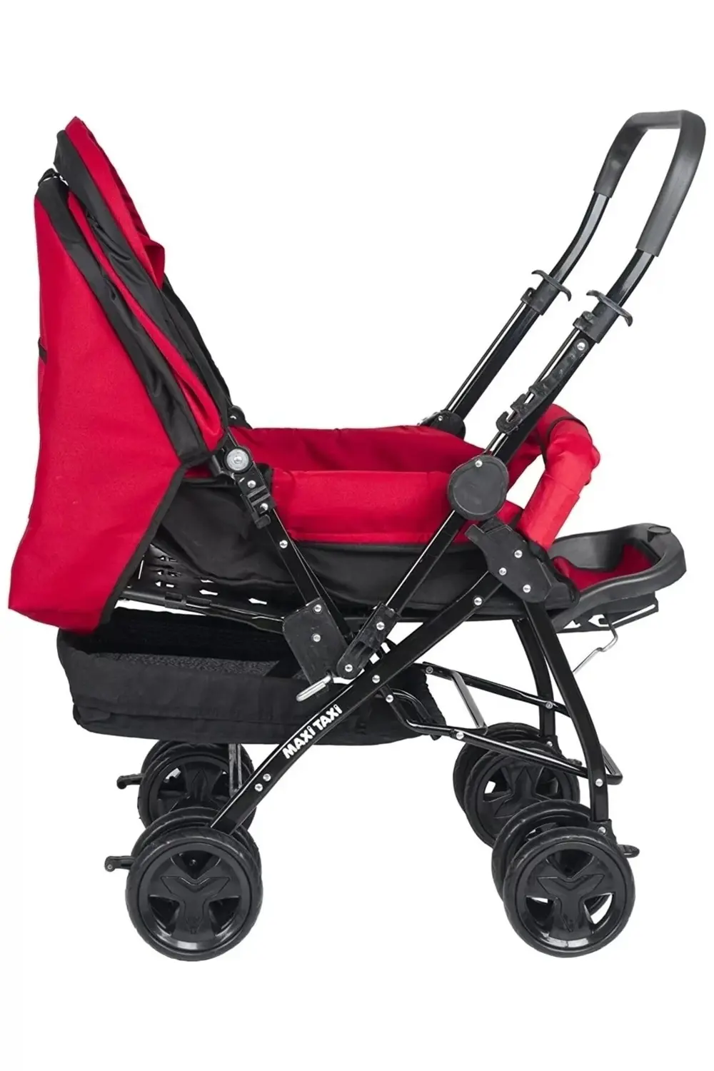2 Way Çift Yönlü Bebek Arabası / Kırmızı