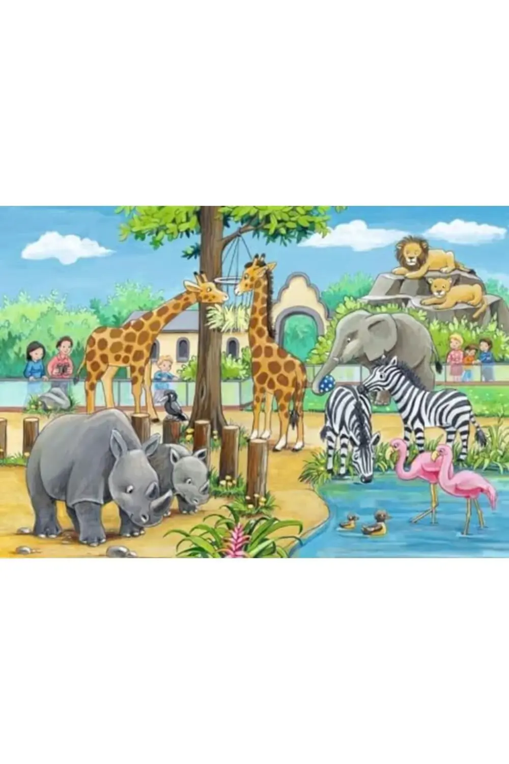 2 X 24 Parça Yapboz Zoo (78066) 1178367