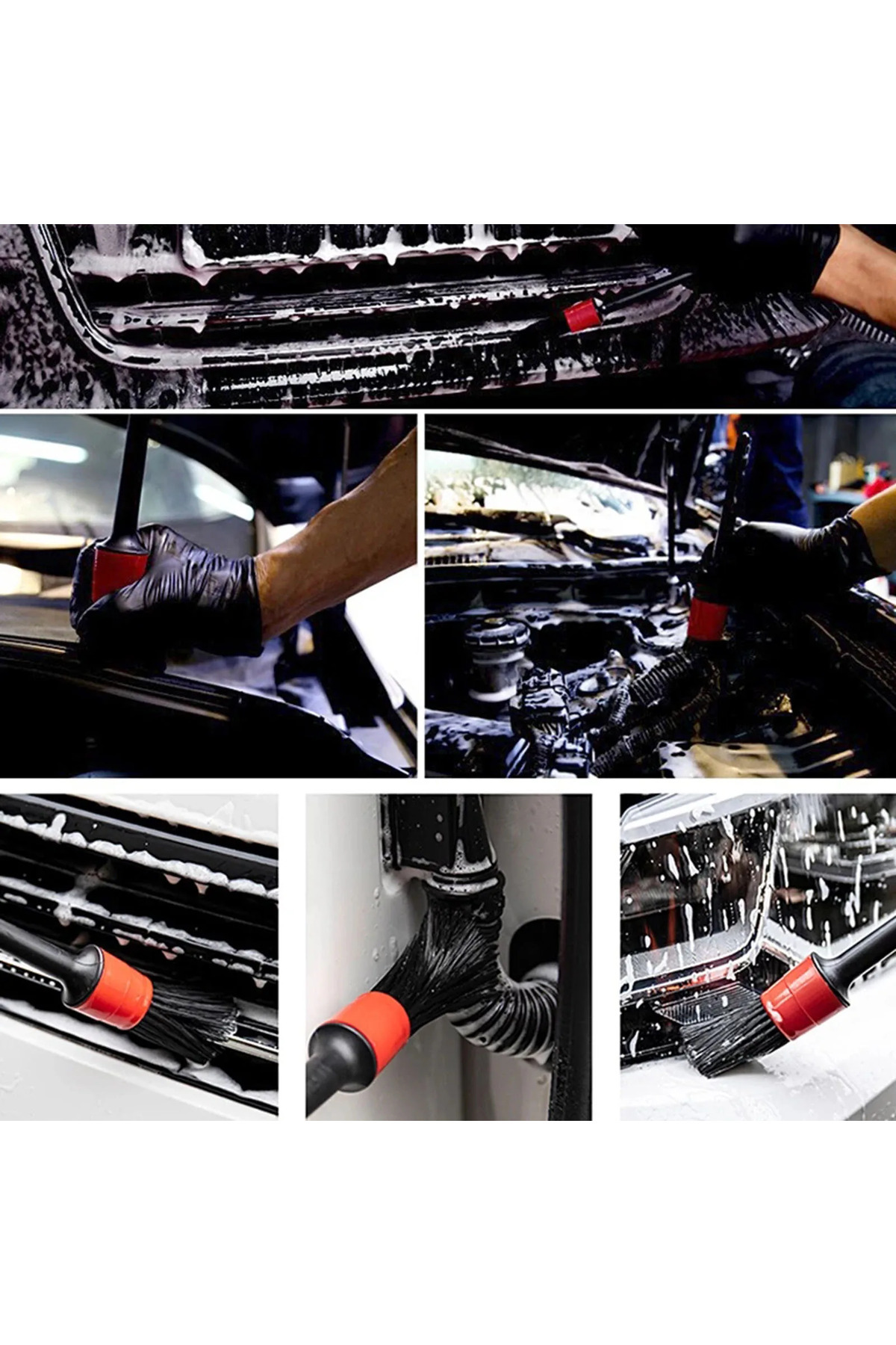 2 Yıl Araba İç Dış Temizleme Fırçası,Oto Detay Ürünleri,Araç İçi 