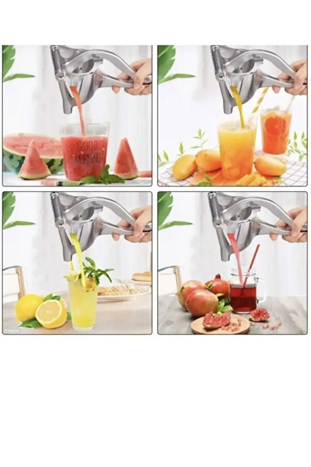 2 Yıl Limonata Portakal Suyu Hazırlama Aparatı Yeni Nesil Meyve S