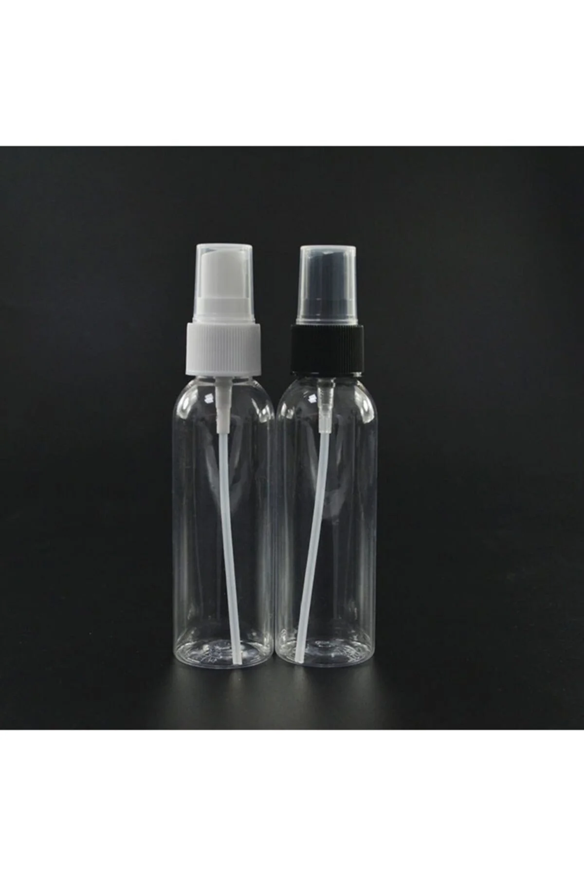 20 Adet 50 ml Sprey Kapaklı Dezenfektan ve Kolonya Boş Şişesi