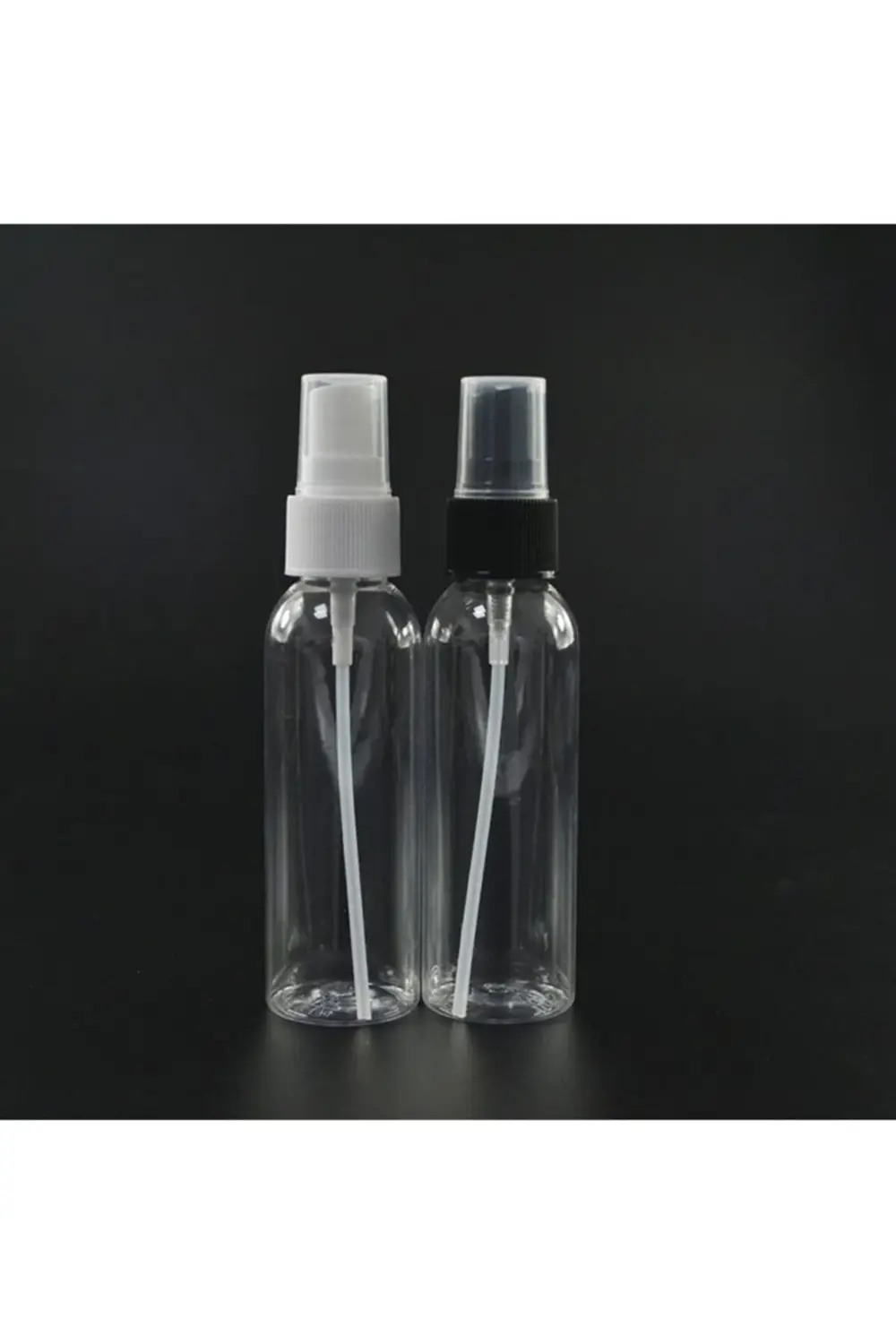 20 Adet 50 ml Sprey Kapaklı Dezenfektan ve Kolonya Boş Şişesi