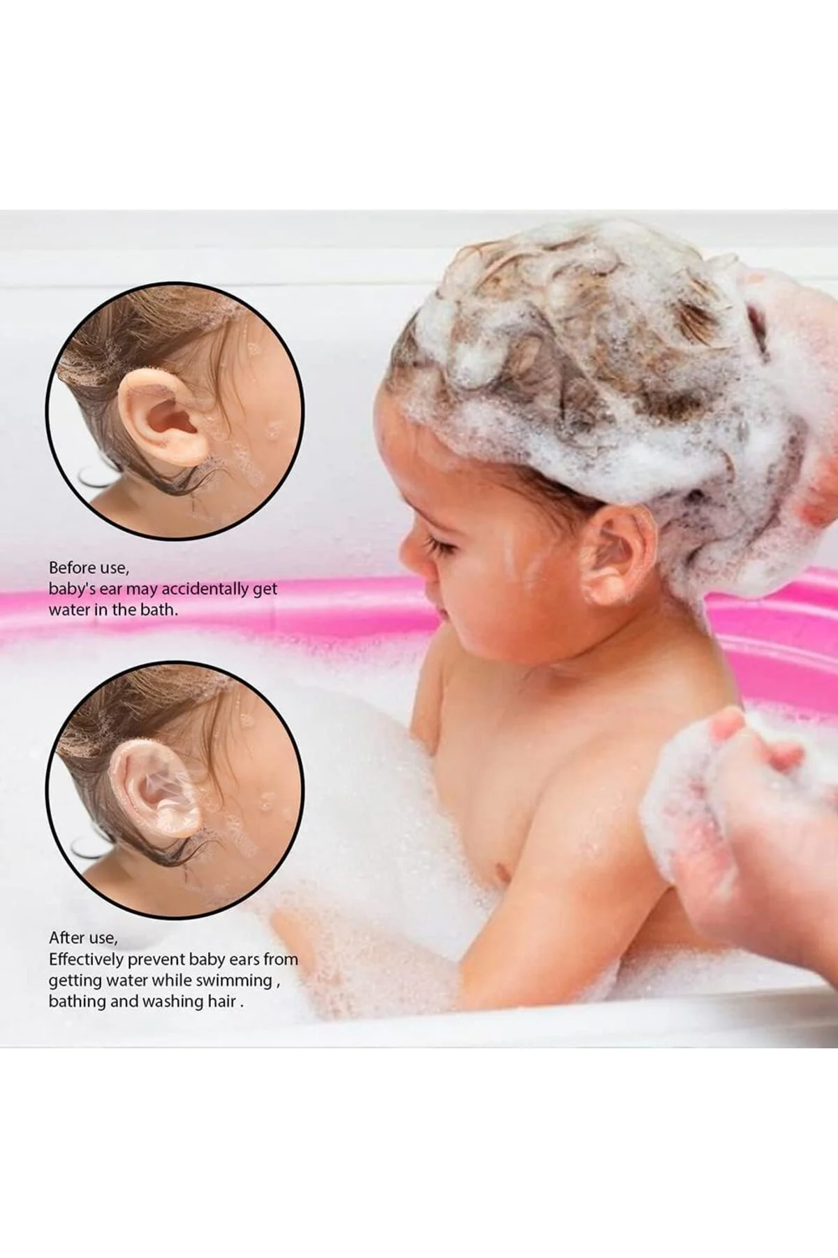 20 adet Bebek Banyo Su Geçirmez Kulak Koruyucu Yüzme Için Kulak Koruyucular Duş Su Sporları Fiyatı, Yorumları ve Özellikleri