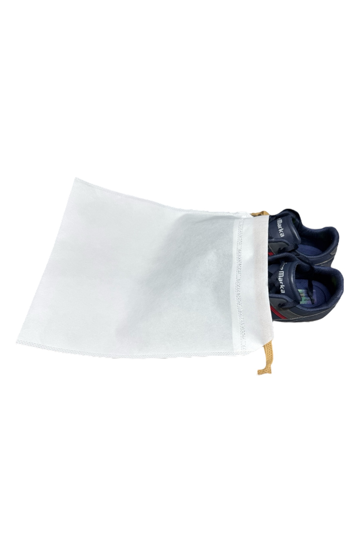 20 Adet Beyaz Büzgülü Ayakkabı Saklama Çantası Çok Amaçlı Dolap Ç