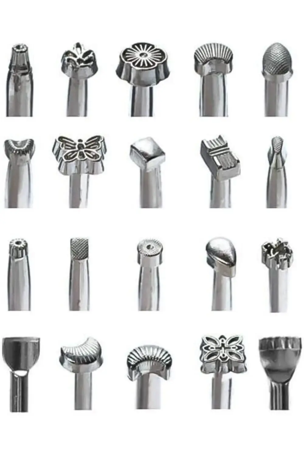 Tuhafiyecimiz 20 Adet Çok Şekilli Deri Damgalama Seti, Deri Sanat El Sanatları Tuhafiyecimiz 20 Adet Çok Şekilli Deri Damgalama Seti, Deri Sanat El Sanatları