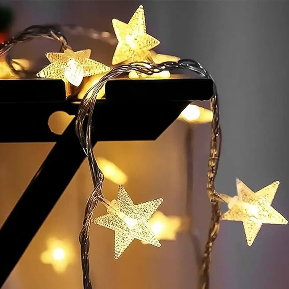 Just Cheap Store 20 Adet Mini Yıldız Led 5 Metre Günışığı Rengi Dekoratif Led (474 Just Cheap Store 20 Adet Mini Yıldız Led 5 Metre Günışığı Rengi Dekoratif Led (474