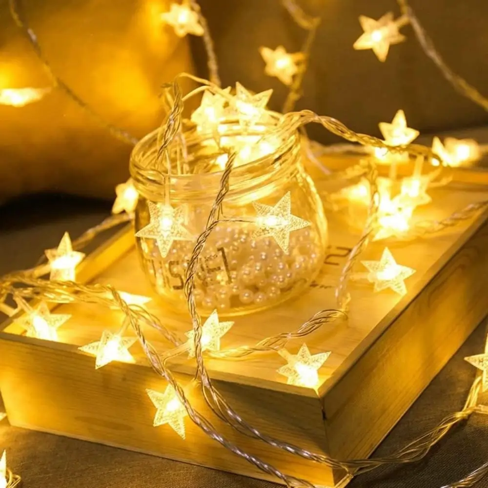 Just Cheap Store 20 Adet Mini Yıldız Led 5 Metre Günışığı Rengi Dekoratif Led (474 Just Cheap Store 20 Adet Mini Yıldız Led 5 Metre Günışığı Rengi Dekoratif Led (474