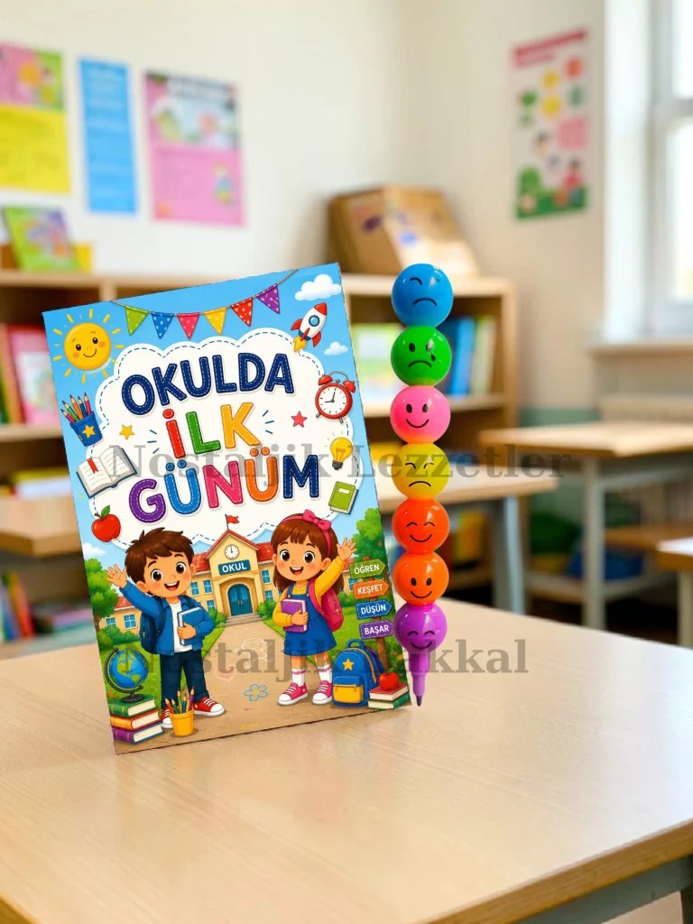 20 Adet Okulda İlk Günüm Yazılı Hediye Seti 1. Sınıf- Sene Başı H