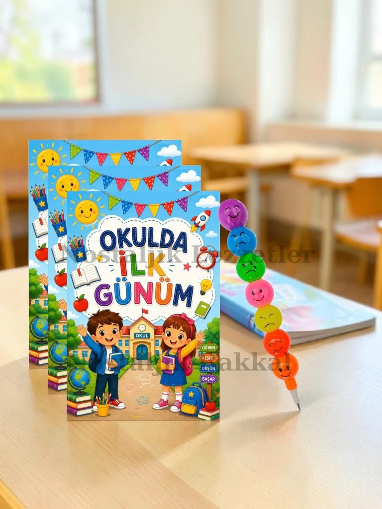 20 Adet Okulda İlk Günüm Yazılı Hediye Seti 1. Sınıf- Sene Başı E 20 Adet Okulda İlk Günüm Yazılı Hediye Seti 1. Sınıf- Sene Başı E