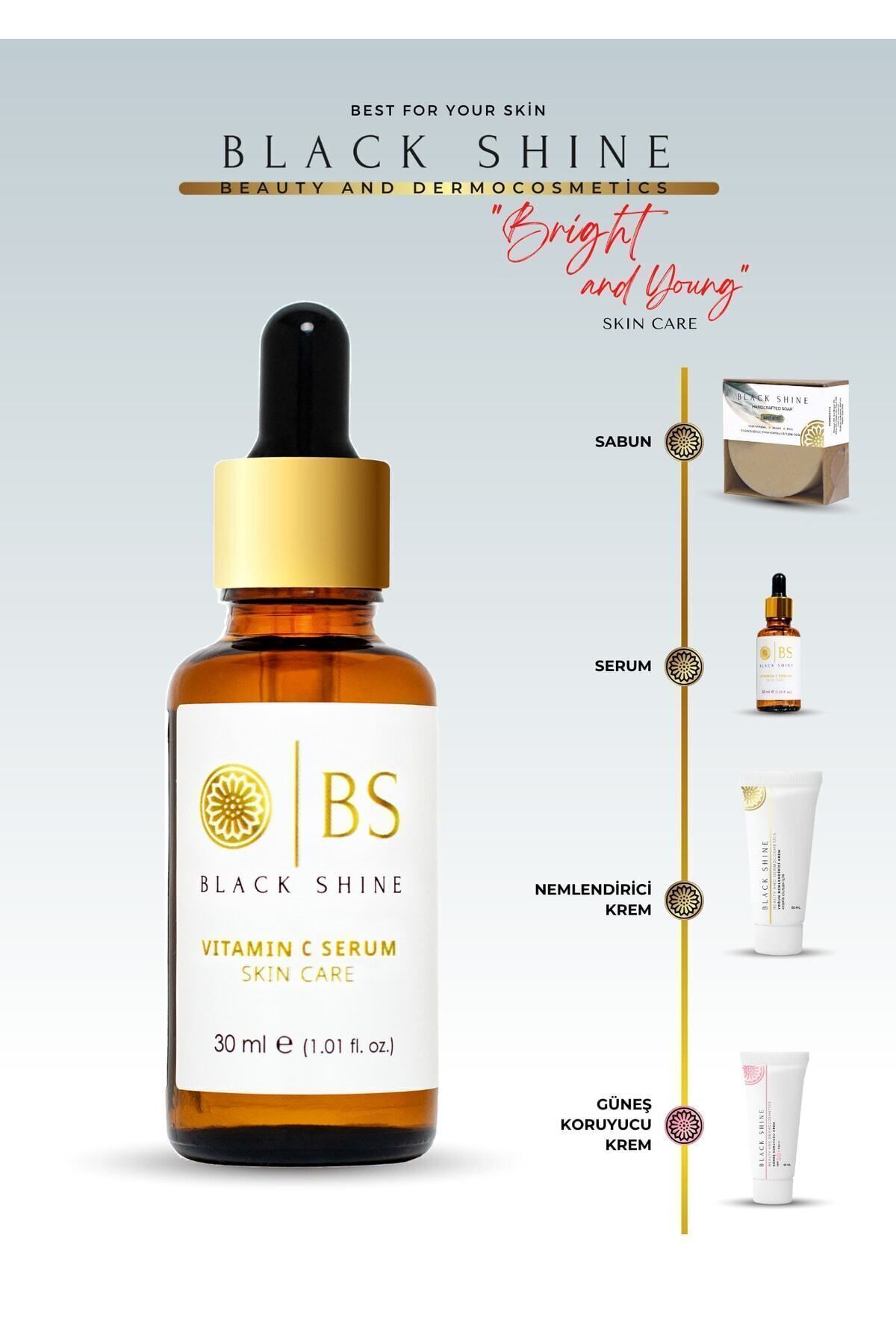 Black Shine Bs %20 C Vitamini Aydınlatıcı Serum 30 Ml