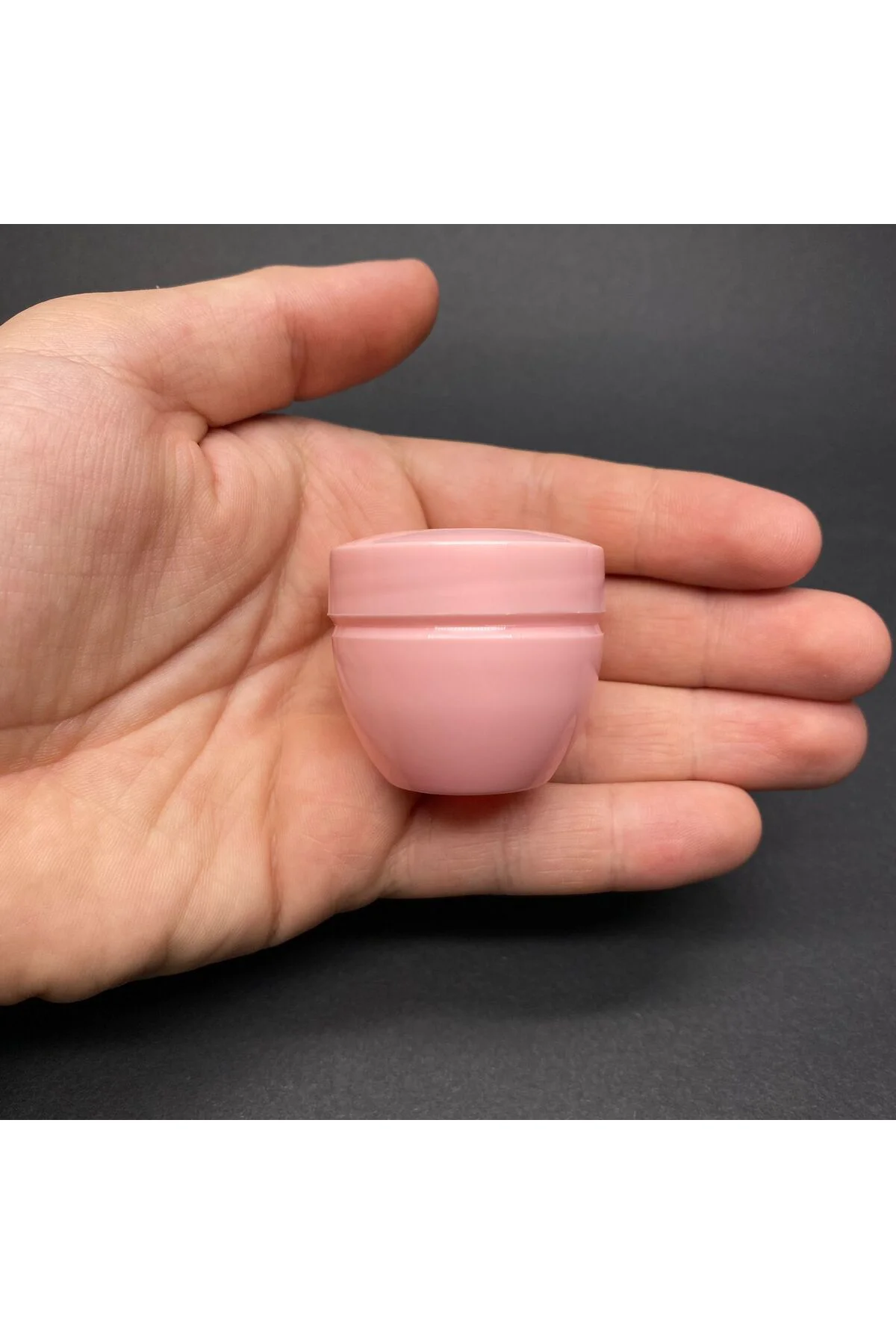 20 CC KREM KAVANOZU KAPAKLI - 20 ML PLASTİK MİNİ POMAT KUTUSU - P