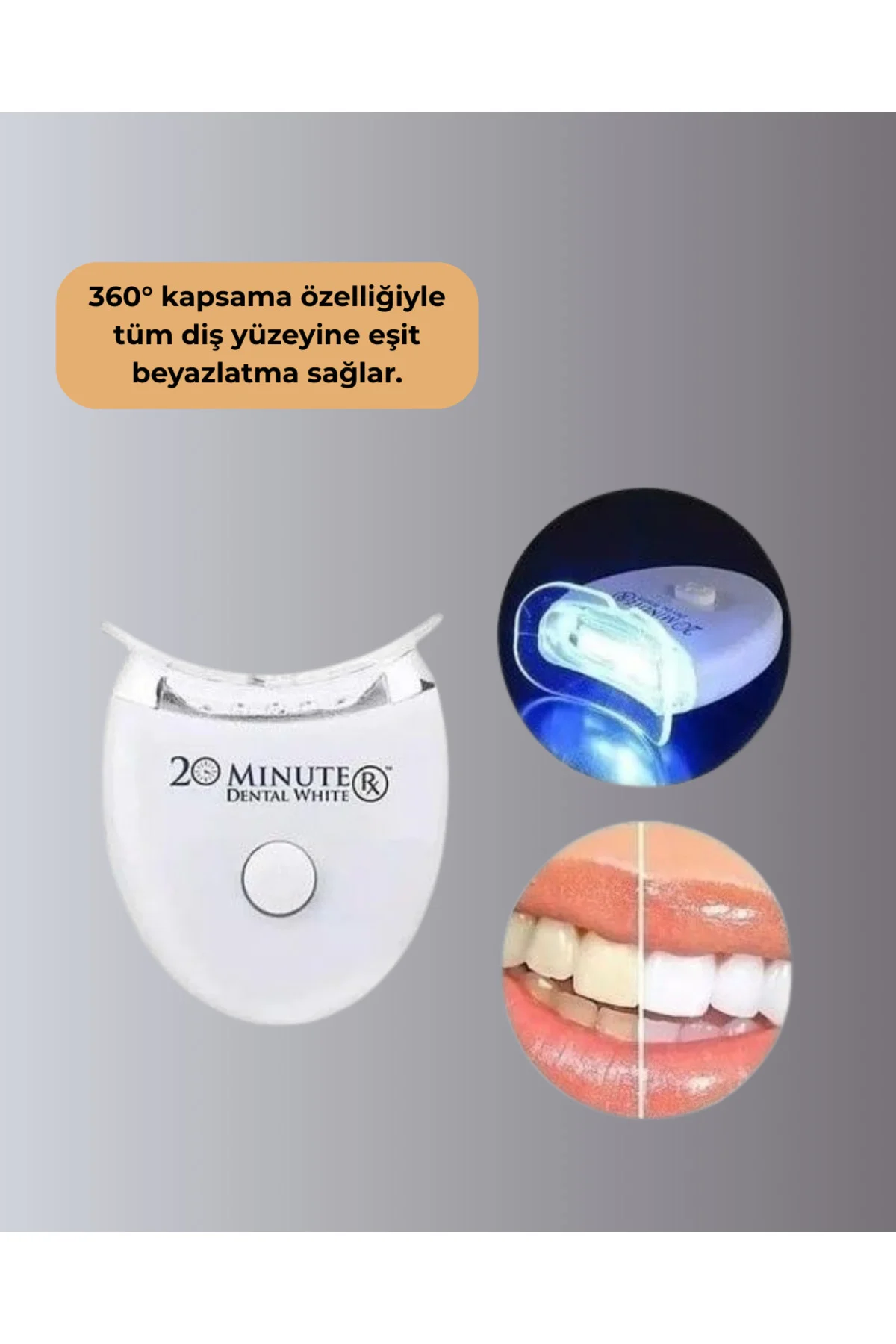 20 Dakikada Hızlı Etkili Diş Beyazlatıcı Cihaz