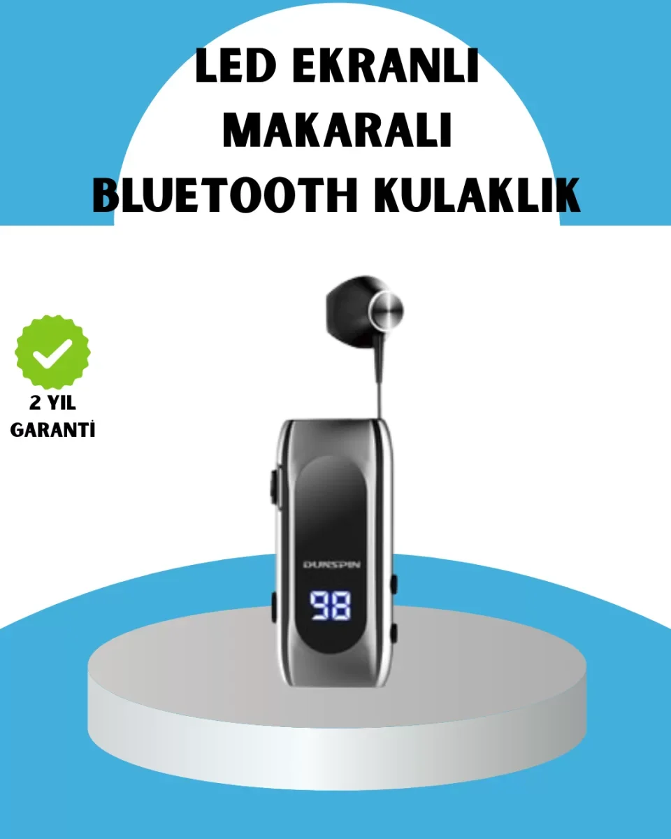 20 Dakikada Hızlı Şarj – Titreşimli Uyarılı Kablosuz Kulaklık - L