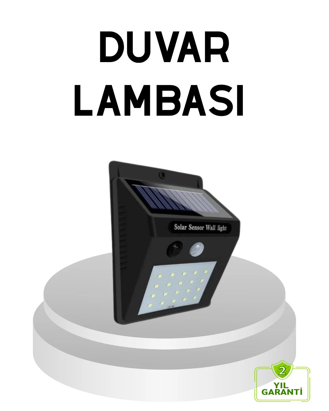 20 LED Güneş Paneli Aydınlatma – Fotoselli ve Hareket Algılamalı Dış Mekan Duvar Lambası Fiyatı, Yorumları ve Özellikleri