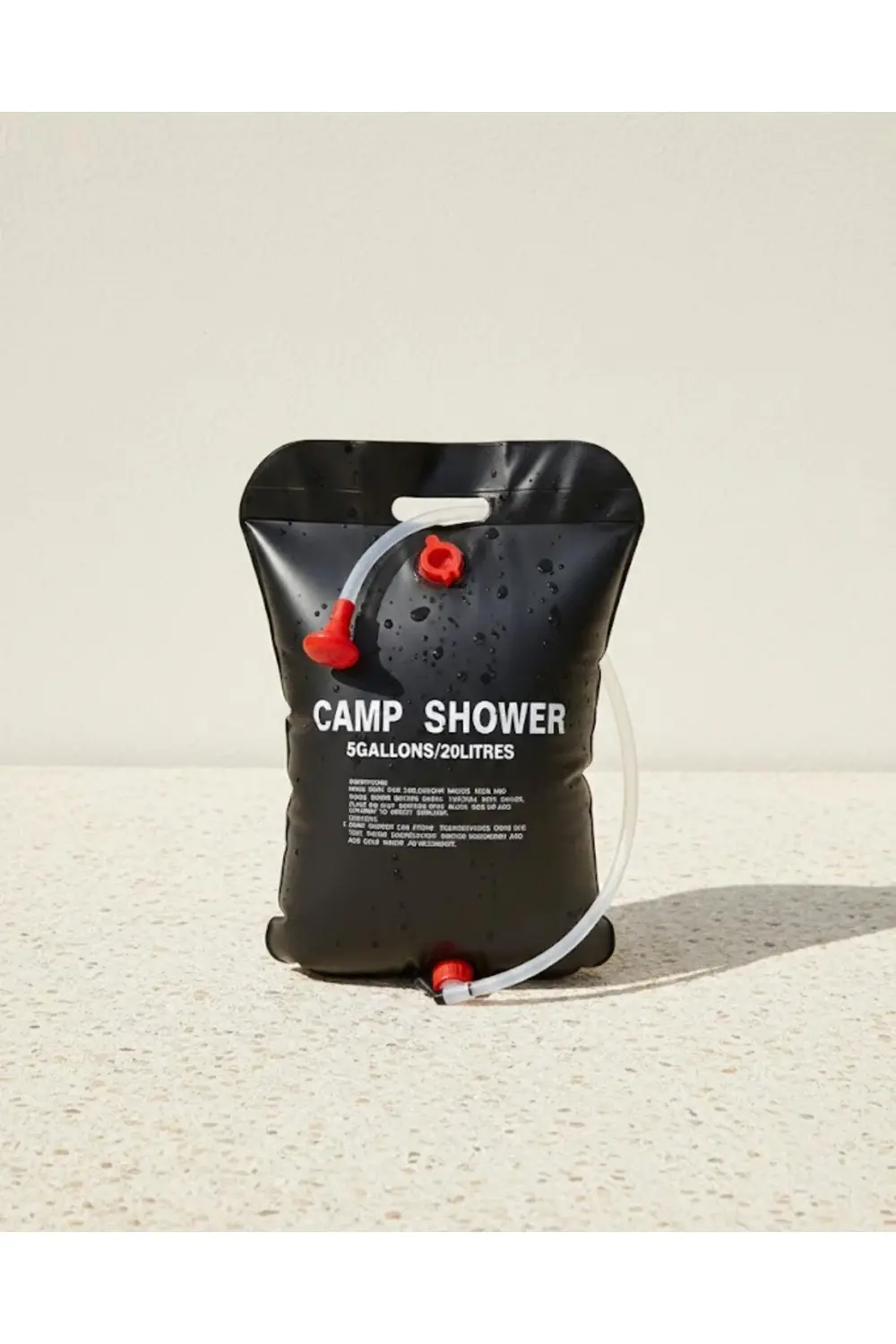 20 Litre Güneş Enerjili Kamp Duşu Pvc Dayanıklı Taşınabilir Duş T