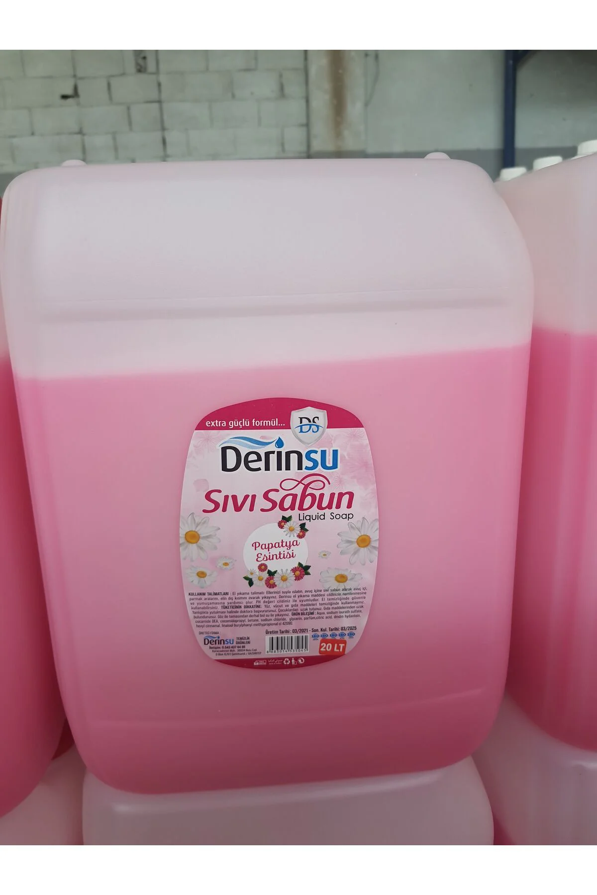 20 LT DERİNSU SIVI SABUN 20 LT DERİNSU SIVI SABUN