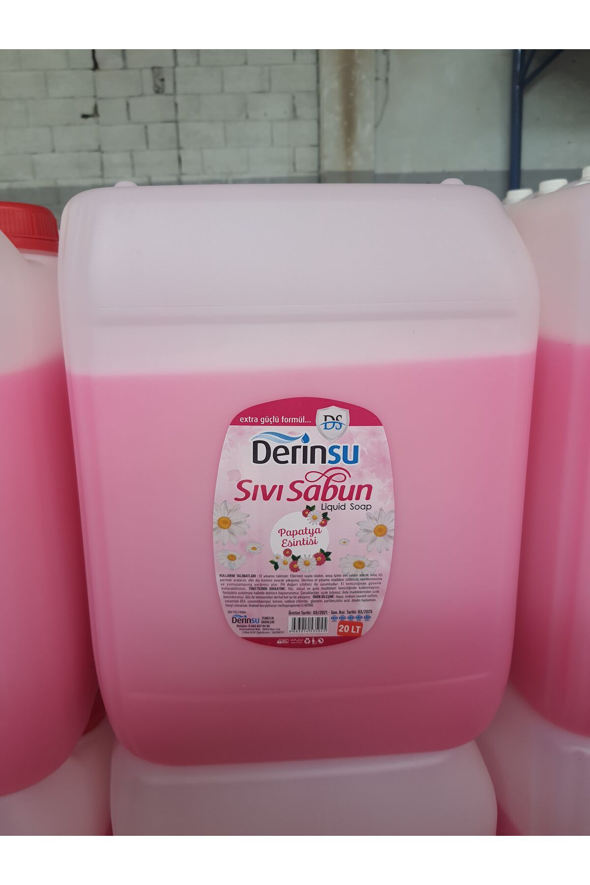20 LT ELDE SIVI SABUN