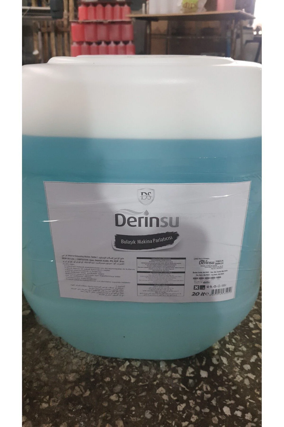 20 LT ENDÜSTRİYEL BULAŞIK MAKİNE PARLATİCİSI
