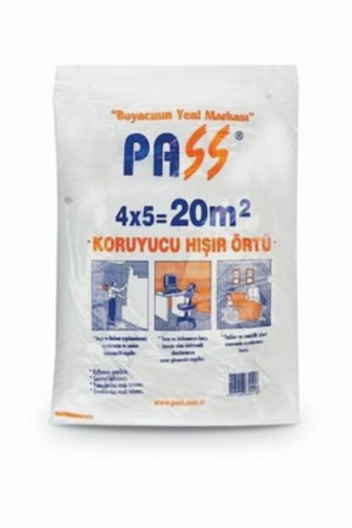 Ok Aksesuar 20-M2 Hişir Şeffaf Koruyucu Örtü Go50601519620