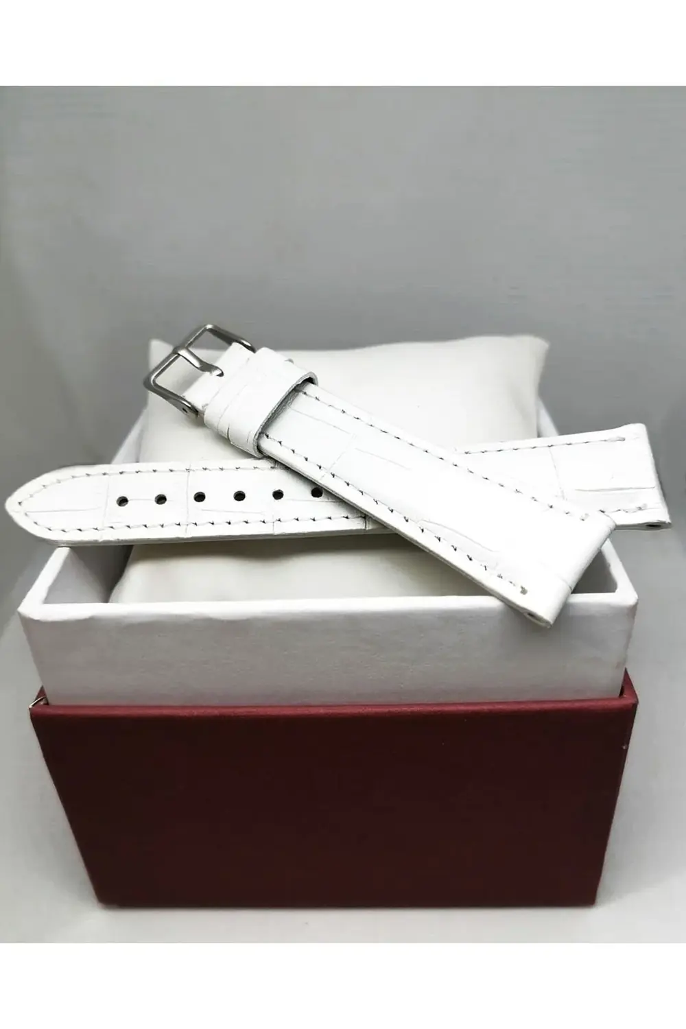 20 Milim Hakiki Deri Saat Kayışı 4