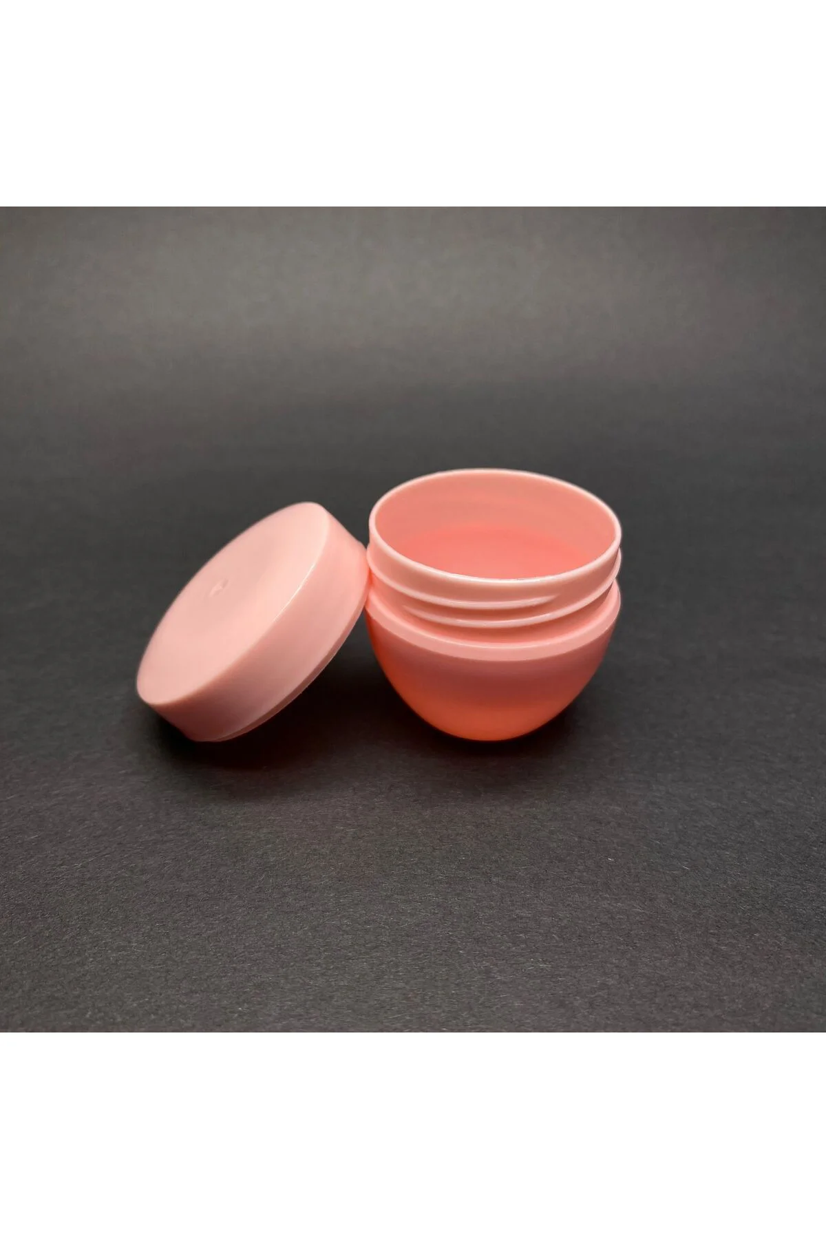 20 Ml Kapaklı Pembe Krem Kavanozu , 20 Cc Minik Pomat Kutusu , Mi
