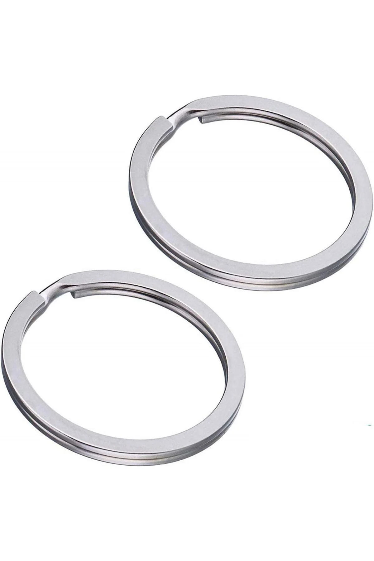 20 Mm Ezme Anahtarlık Halkası Nikel 100 Adet