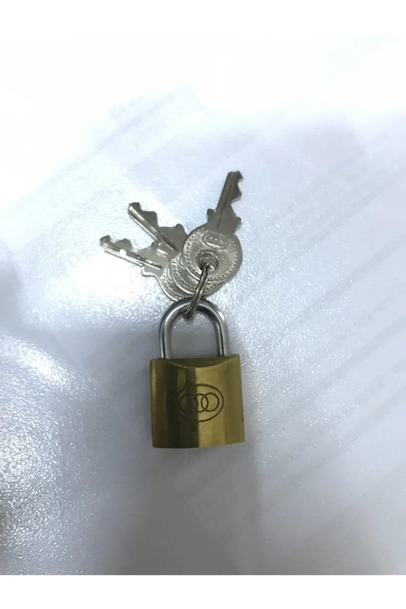 20 Mm Sarı Asma Kilit Trı-Cırcle (3 Adet)