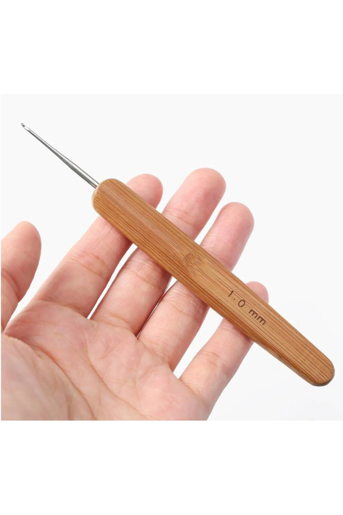 20 Parça Bambu Tığ Seti – 1.0 mm’den 10 mm’ye kadar tüm boylar te
