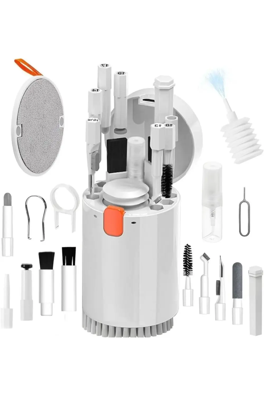 20 Parça Çok Fonksiyonlu Bilgisayar Temizleme Seti Klavye Cep Tel