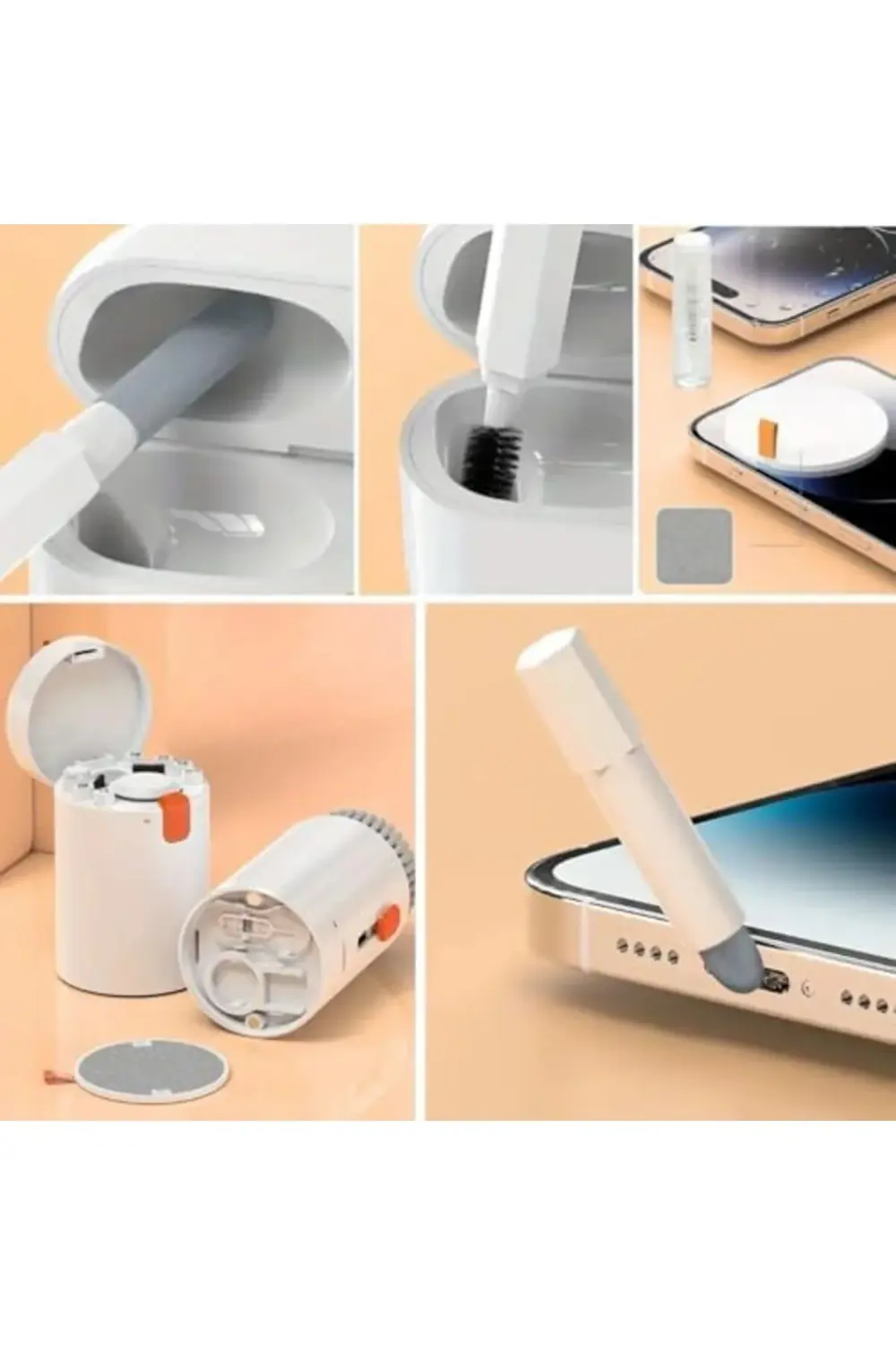 20 Parça Çok Fonksiyonlu Bilgisayar Temizleme Seti Klavye Cep Tel