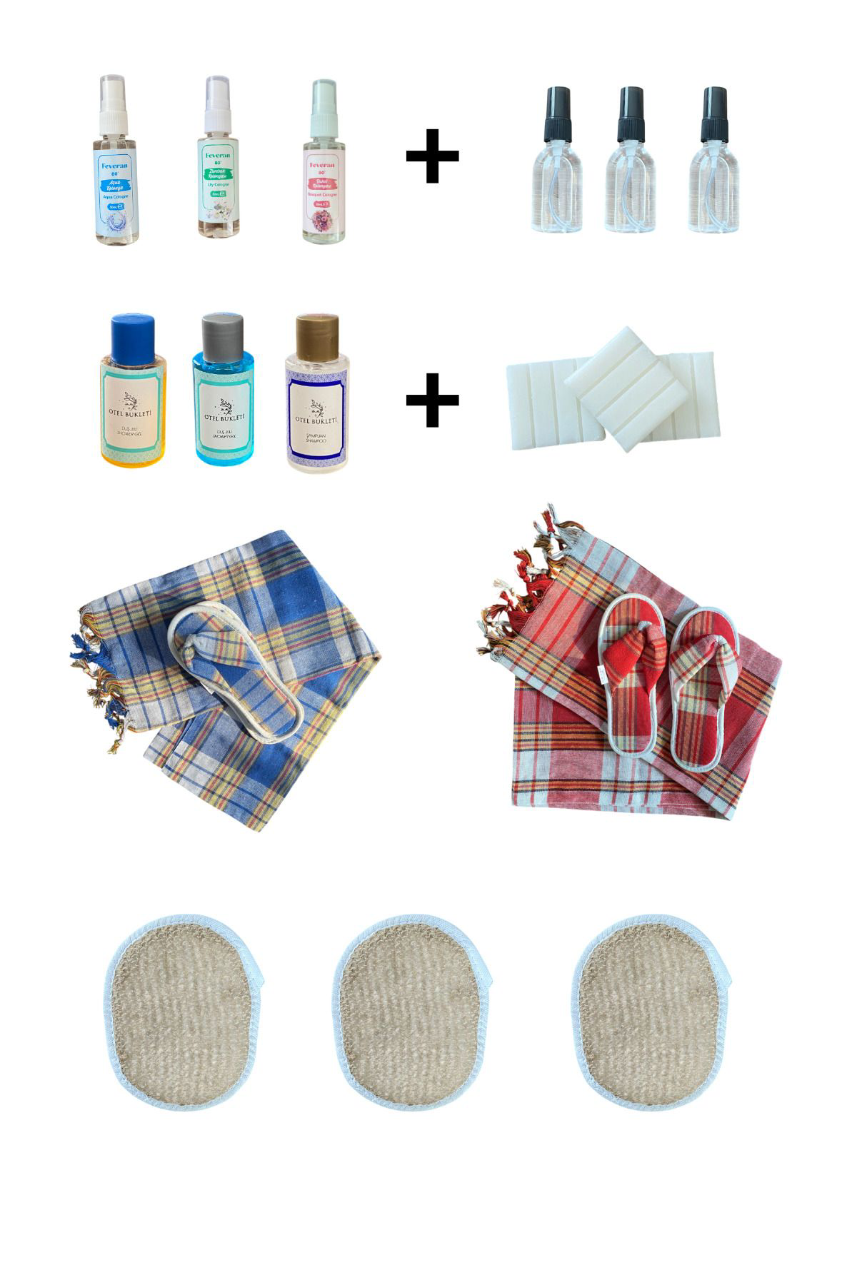 Otel Bukleti 20 Parça Geleneksel Banyo Hamam Seti