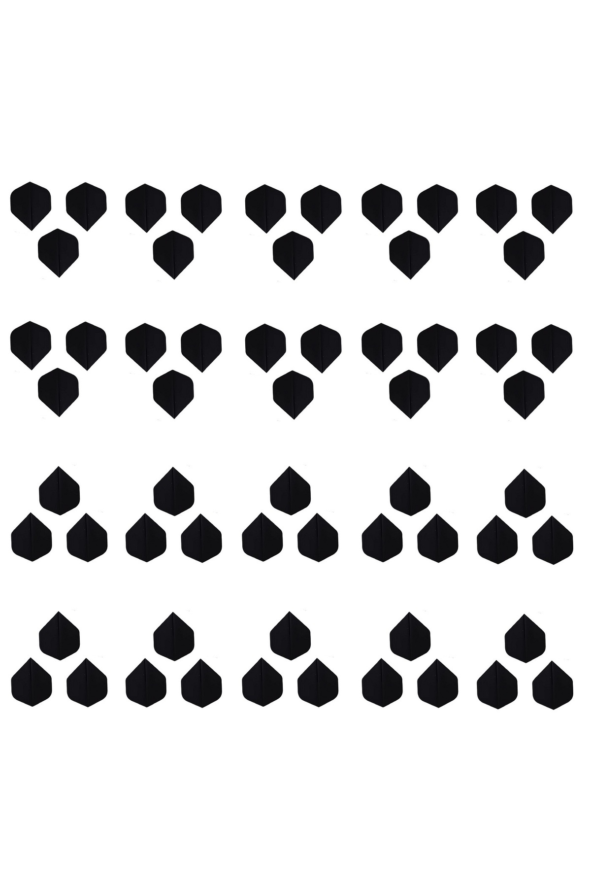 Dartsan 20 Set (60 Adet) 150 Mikron 0,28Gr  Dart Flight-Flayt-Kana