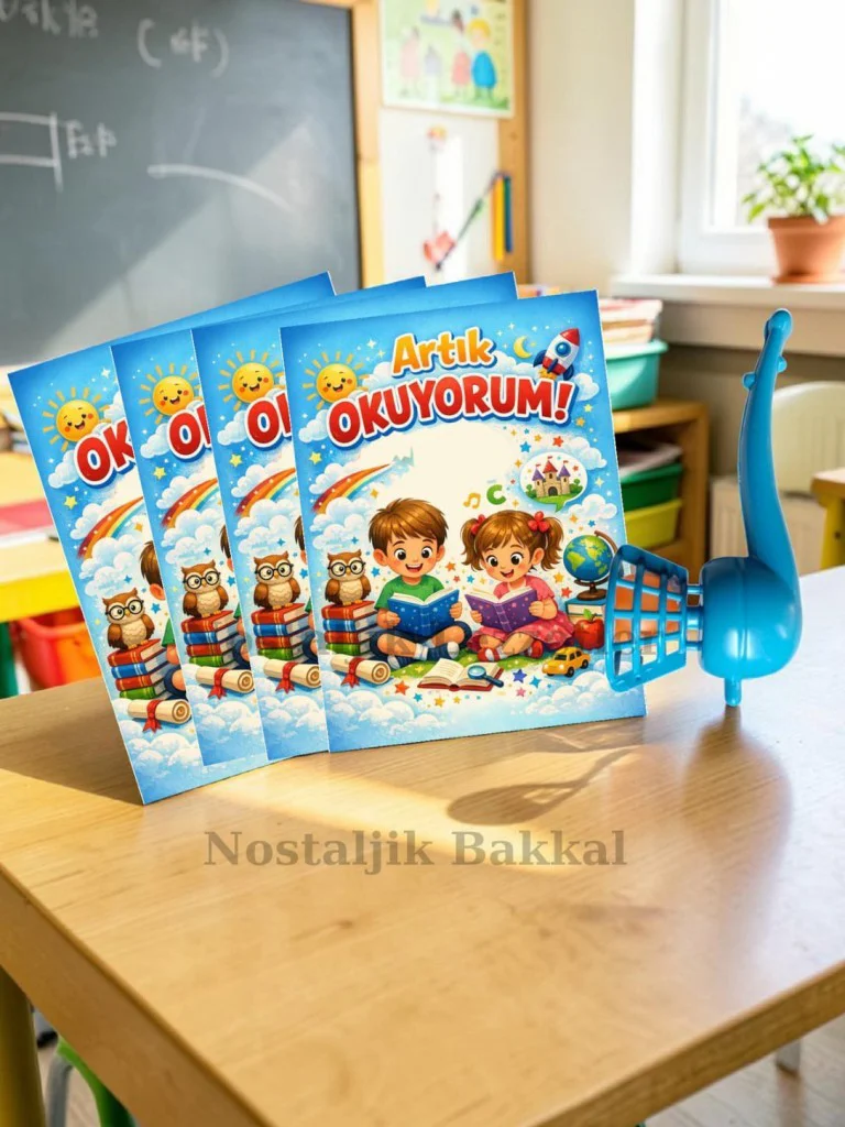 20 Set Yeni Okumayı Öğrenen Öğrencilere Hediye Artık Okuyorum Yaz