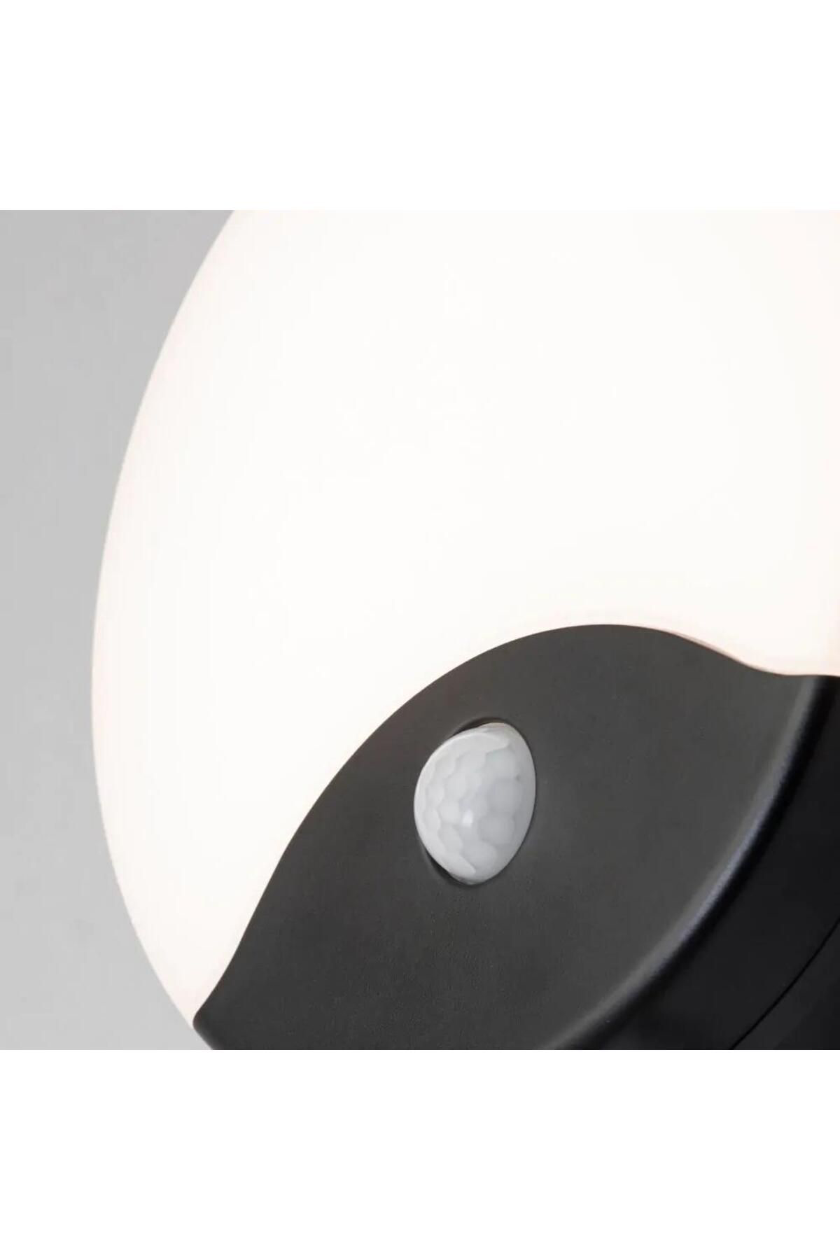 20 W Sensörlü Palermo Led Duvar Armatürü - Sarı Işık (4000K) -gri