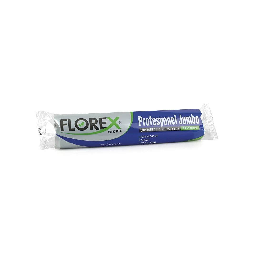 200 Adet Florex-515 Profesyonel Jumbo 10pcs 80x110cm.çöp Torba 20x10=200 Bx40 Fiyatı, Yorumları ve Özellikleri