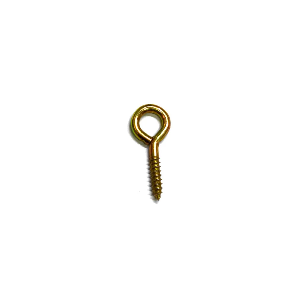 200 Adet Piton 16x30 Kapalı, 10x24 mm, Sarı - Asma ve Sabitleme, Vidalı Çengel Kanca 200 Adet Piton 16x30 Kapalı, 10x24 mm, Sarı - Asma ve Sabitleme, Vidalı Çengel Kanca